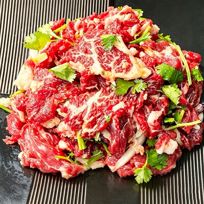 齐齐哈尔烤肉2斤牛肉家庭烧烤