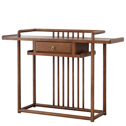 Новая китайская табличка с твердым деревянным крыльцом Xuangan Terrace Forhopen Wood Topret - это простая и современная стола Zen Zen.