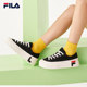 ເກີບຜູ້ຍິງ FILA GEAR retro canvas shoes 2024 spring lightweight thick-soled versatile men's sports and casual shoes sneakers