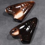 Треугольник af Ocarina сжигание среднего звука F -Ding Symbol Профессиональный уровень производительности 3 -й труб