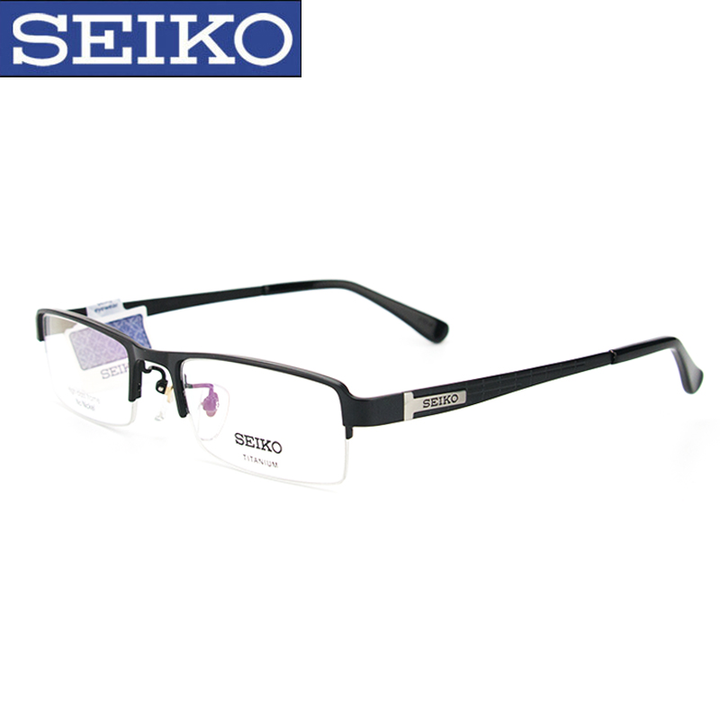 Seiko HC1004 glasses frame business Pure titanium glasses frame men myopia glasses half frame with eye frame frame frame