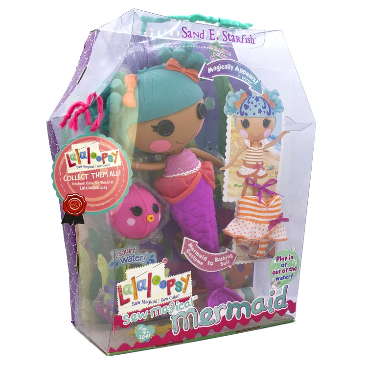 Mga Lalaloopsy Леле ангел стрижка узоры изменяет цвет русалка смена цвета волос большая голова кнопочная кукла