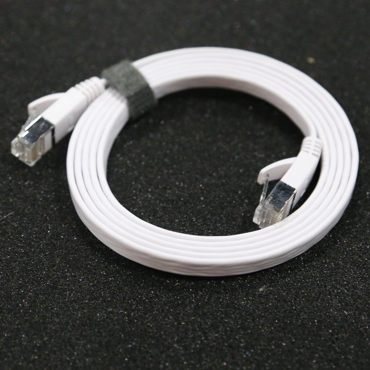 Phantom Phantom Original fit CAT6 Six types of network cable pure copper flat one thousand trillion Home high-speed computer Broadband Line 1 5 m