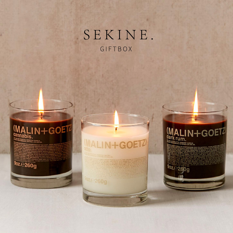 (SPLIT TEST INCENSE) (MALIN GOETZ) SCENTED CANDLE MOGHI MELANM ROCK RANGEGRASS 10 gr