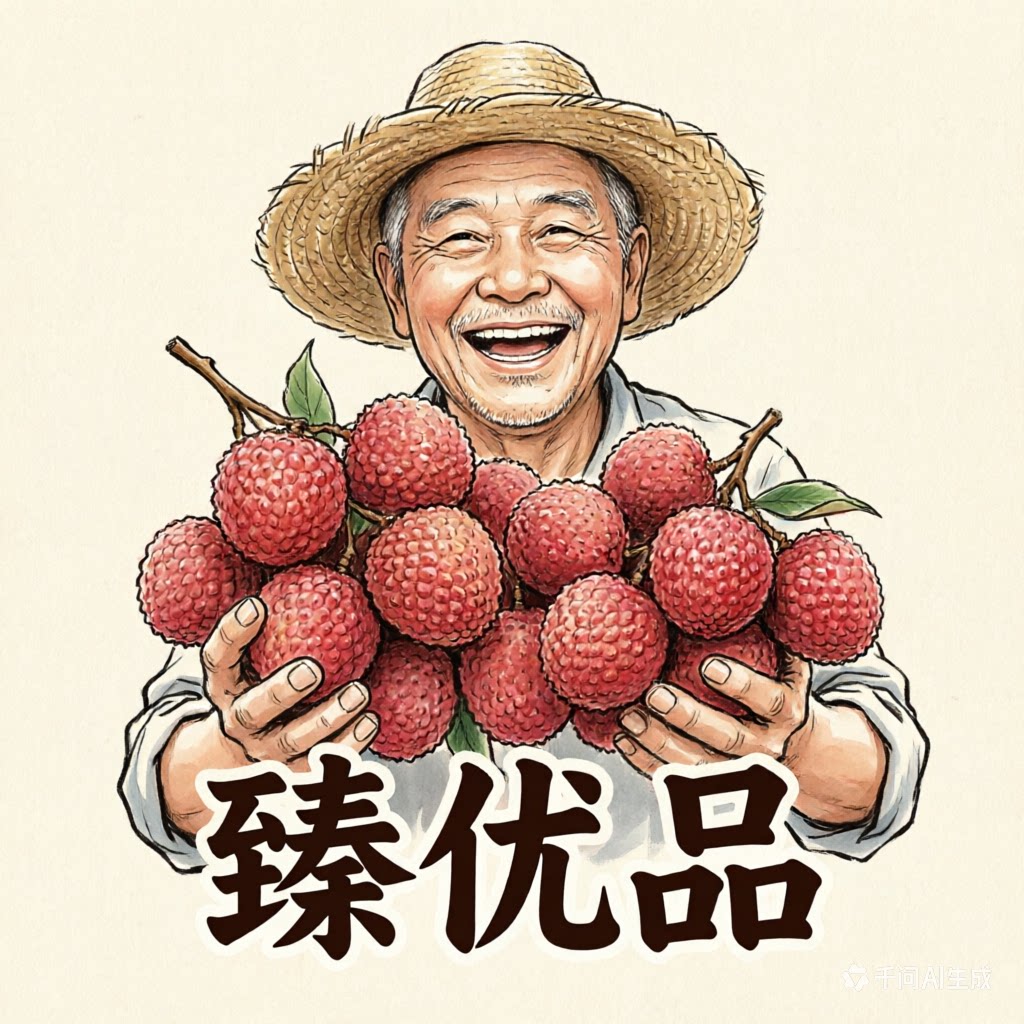 臻优品果园的LOGO
