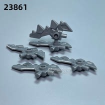 MOC small grain assembly building block toy paparazzi accessories 23861 five teeth blades five nail knife ninja ninja