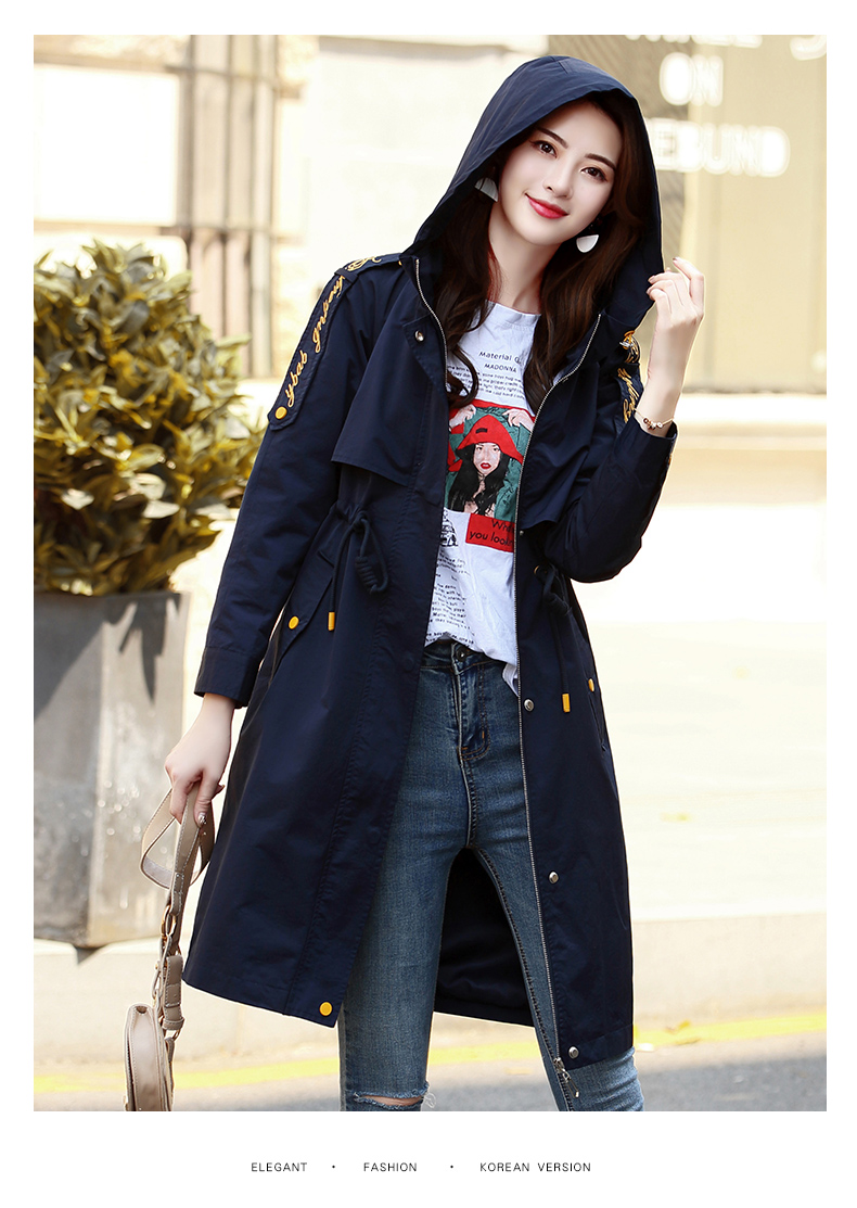 Trench pour femme en Coton en Coton - Ref 3225663 Image 17