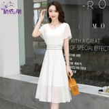 Шифоновая приталенная черная длинная юбка, 2025 года, премиум класс, яркий броский стиль