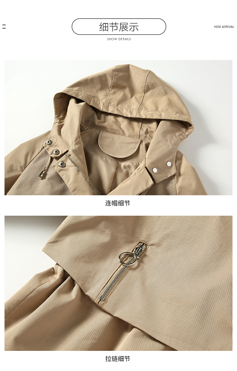 Trench pour femme en Coton - Ref 3227269 Image 26