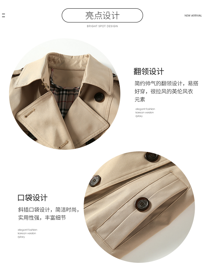 Trench pour femme en Polyester - Ref 3227425 Image 10