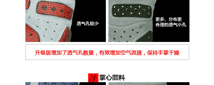 Gants de cyclisme mixte MOON - Ref 2239731 Image 18