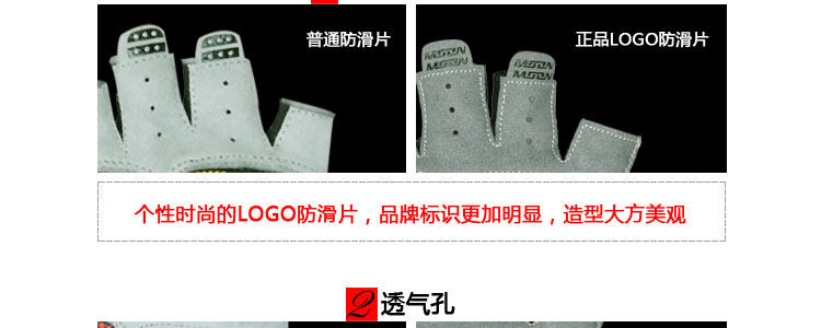 Gants de cyclisme mixte MOON - Ref 2239731 Image 17