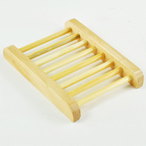 A good piece of soap Natural bamboo and wood soap stand soap box