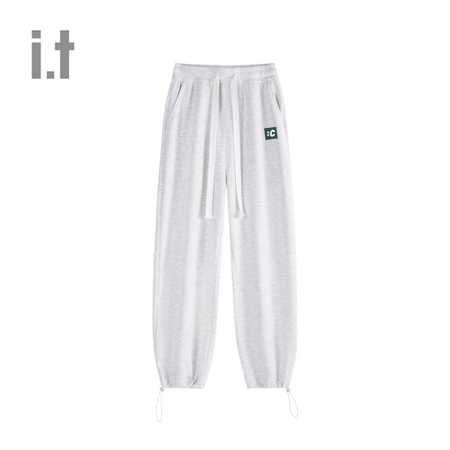 it:CHOCOOLATE men's drawstring leggings sweatpants 2024 summer fashion new trousers casual 003290