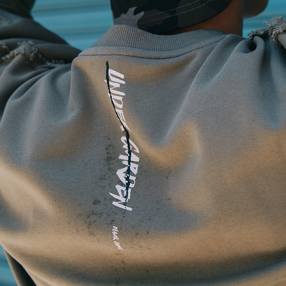 Sweatshirt homme UNDER GARDEN - Ref 3129180 Image 4