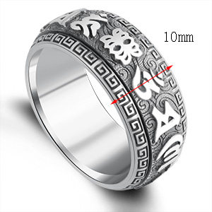Bague homme en Argenterie - Ref 3088818 Image 9