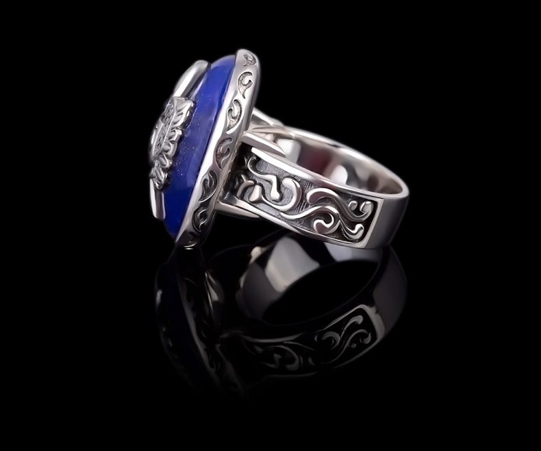 Bague homme en Argenterie - Ref 3087617 Image 18