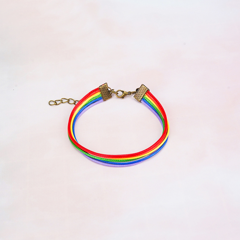 A Black and White Shop Bracelet, Summer Bracelet, Neutral Jewelry, Couple Bracelet, New Wax Rope Bracelet, Rainbow A Black and White Shop Bracelet, Summer Bracelet, Neutral Jewelry, Couple Bracelet, New Wax Rope Bracelet, Rainbow