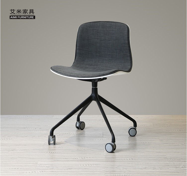 Creative office conference room chair simple Nordic staff negotiation leisure chair home computer chair backrest rotating chair