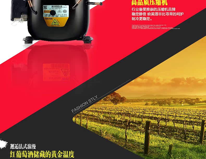 tủ rượu phòng khách đẹp Danh tiếng bao gồm EM860H công suất siêu lớn cửa đôi nhiệt độ không đổi tủ rượu Mở cửa tủ rượu lưu trữ tủ rượu 	tủ rượu dibbuk