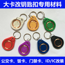 Modified bus Carmen ban card meal card IDIC keychain shell Epoxy induction card special copper wire coil tool