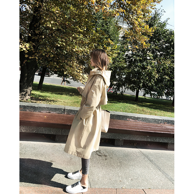 Trench pour femme en Coton - Ref 3226476 Image 3
