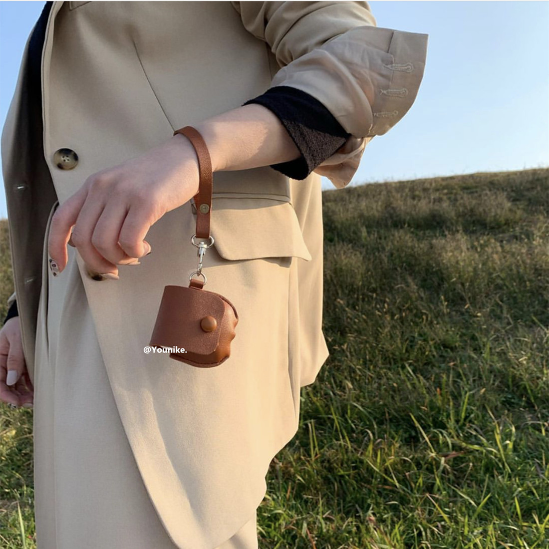 South Korea Ins Autumn Winter Charred Cortex Airpods Pro Protective Sleeves 1 2 Generations Wireless Bluetooth Headphones Softshell