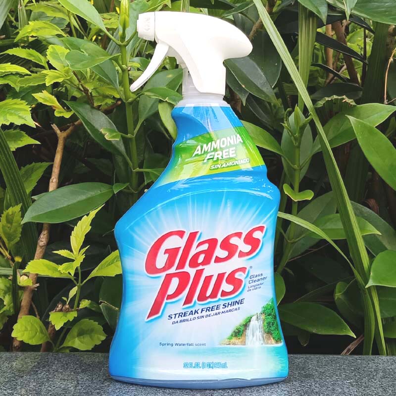 Glass Plus Glass Cleaner Imported from the United States, Ammonia-Free Glass Cleaner, Glass Water 946ml