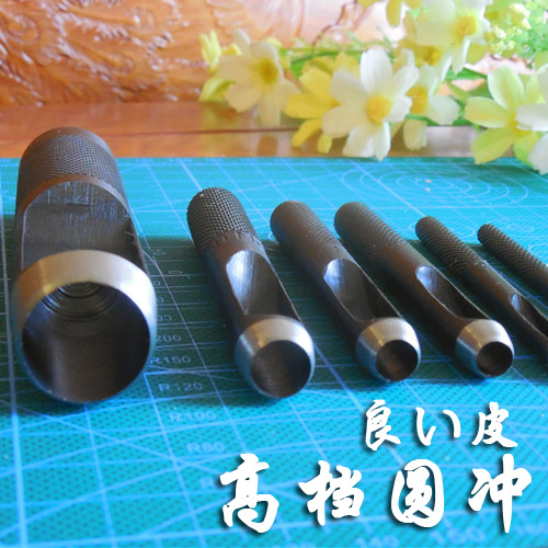 Polyfoto upscale German steel punching leather belt punching punching leather punching machine round punching