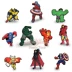 Quà tặng cho trẻ em Avengers Biểu tượng hoạt hình dễ thương Huy hiệu Trâm Huy hiệu Túi sinh viên Phụ kiện Nam và nữ Quà tặng - Trâm cài