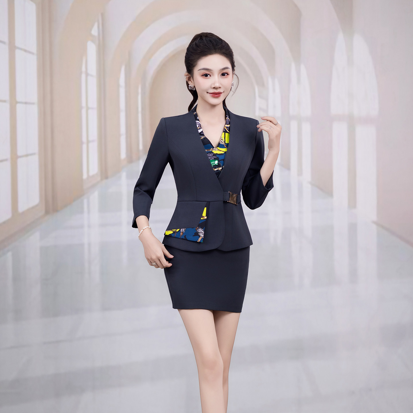 年终必备夜场神器!KTV公主服夜场酒吧DJ工作服包厢会所女服务员秋冬长款显瘦,惊艳全场的秘籍🎁-工服-淘宝好物网