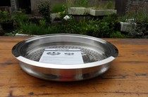 Australia 30cm stainless steel steamer wok soup pot steamer deep frying pan available steamer