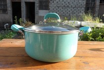 Export European and American tail single 24cm oil-free smoke non-stick soup pot American saucepan