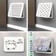 Meter box decoration blocks wifi multimedia signal box wire box distribution box cover weak current box decorative outer cover