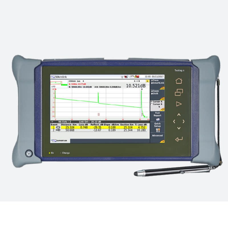 Imported American new JDSU VIAVI MTS4000 optical time domain reflectometer OTDR breakpoint fiber test