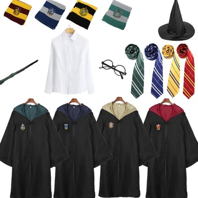 taobao agent Doudoujia Harry Potter clothes COS clothing full set of Gryffindor children's magic robe performance school uniform Halloween