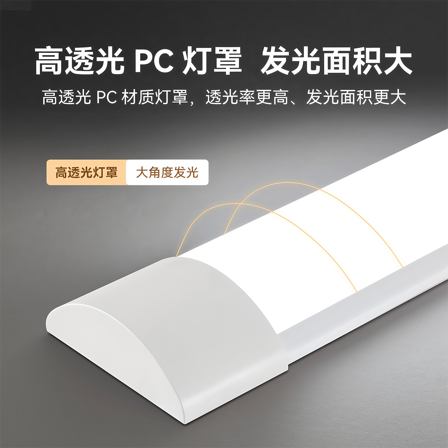 FSL佛山照明LED长条灯:超亮节能,净化空气,三防设计,办公新宠儿!-LED灯管-淘宝好物网