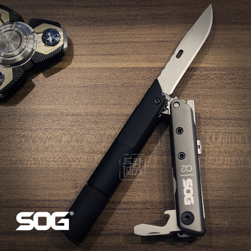 Multi-function tools American SOGG SOG tactical outdoor EDC combination mini knife pen field survival equipment Q2