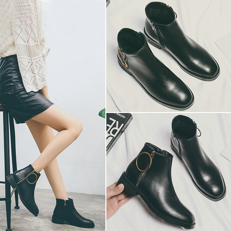 Bottes mi-saison femme OTHER en Caoutchouc - Ref 3251468 Image 4