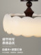2026 New Vintage Wabi-Sabi Style Bedroom Ceiling Lamp Cream Style Pumpkin Cloud Dining Room Study Retro Zhongshan