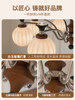 Junyu Bamboo Joint French Mid-Century Style Living Room Chandelier New Chinese Style Main Light Song Dynasty Aesthetics Whole House New Retro Lighting Fixtures