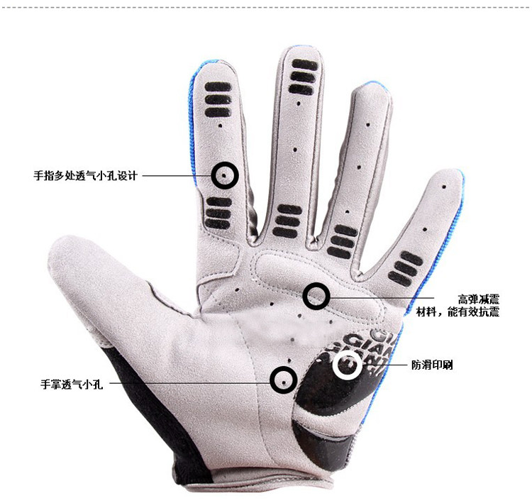 Gants pour vélo mixte GIANT - Ref 2239179 Image 27