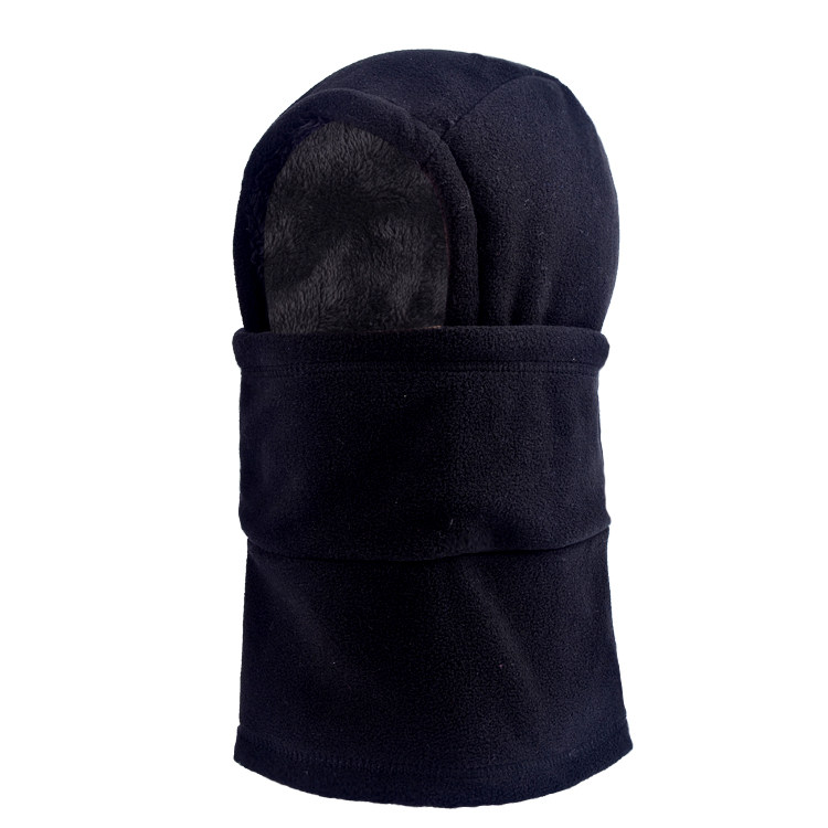 Autumn Winter Riding Double Layer Plus Suede Warm Cap Windproof Dust Headgear Winter Warm Mask Ski Cap Outdoor