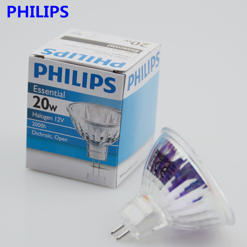 Philips MR11 light cup 20W35W halogen lamp cup shooting bulb diameter 3 5CM small lamp cup 12V low pressure