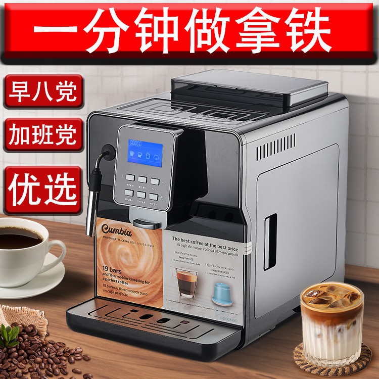 Rooma Fully Automatic Coffee Machine for Espresso, Americano, Home, Office, Small Commercial Use, Milk Frothing, Freshly Ground Beans