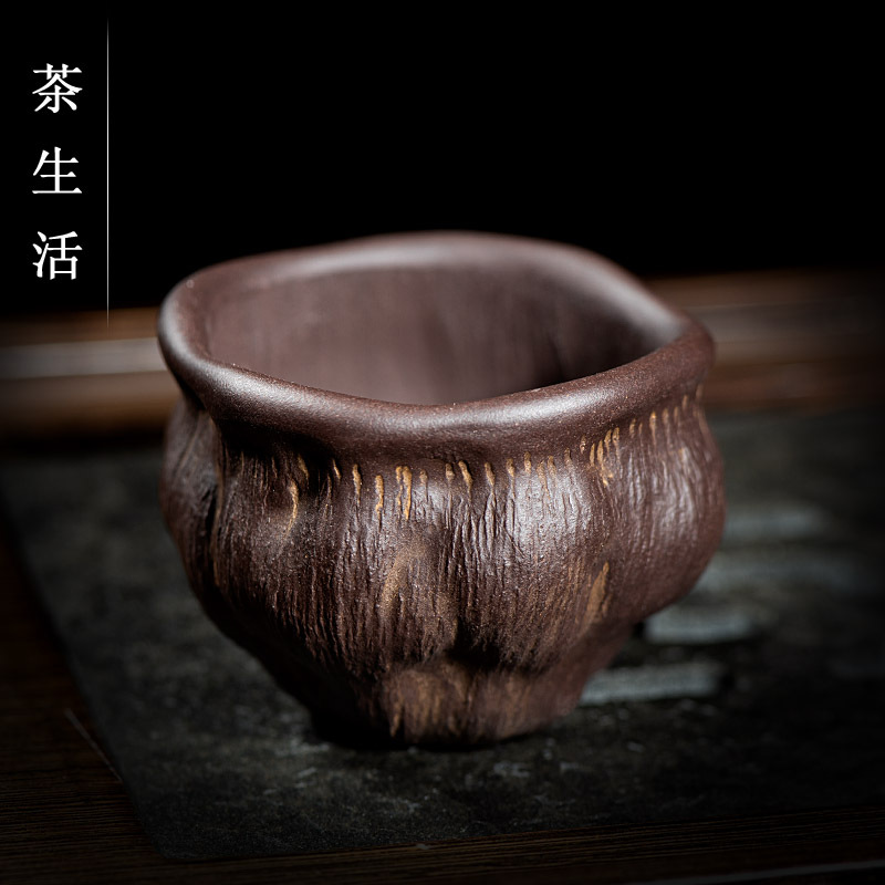 Purple Clay Lotus Pod Small Cup, Tea Tasting Cup, Master Cup, Kung Fu Tea Small Cup, Purple Clay Teapot Accessories Purple Clay Lotus Pod Small Cup, Tea Tasting Cup, Master Cup, Kung Fu Tea Small Cup, Purple Clay Teapot Accessories