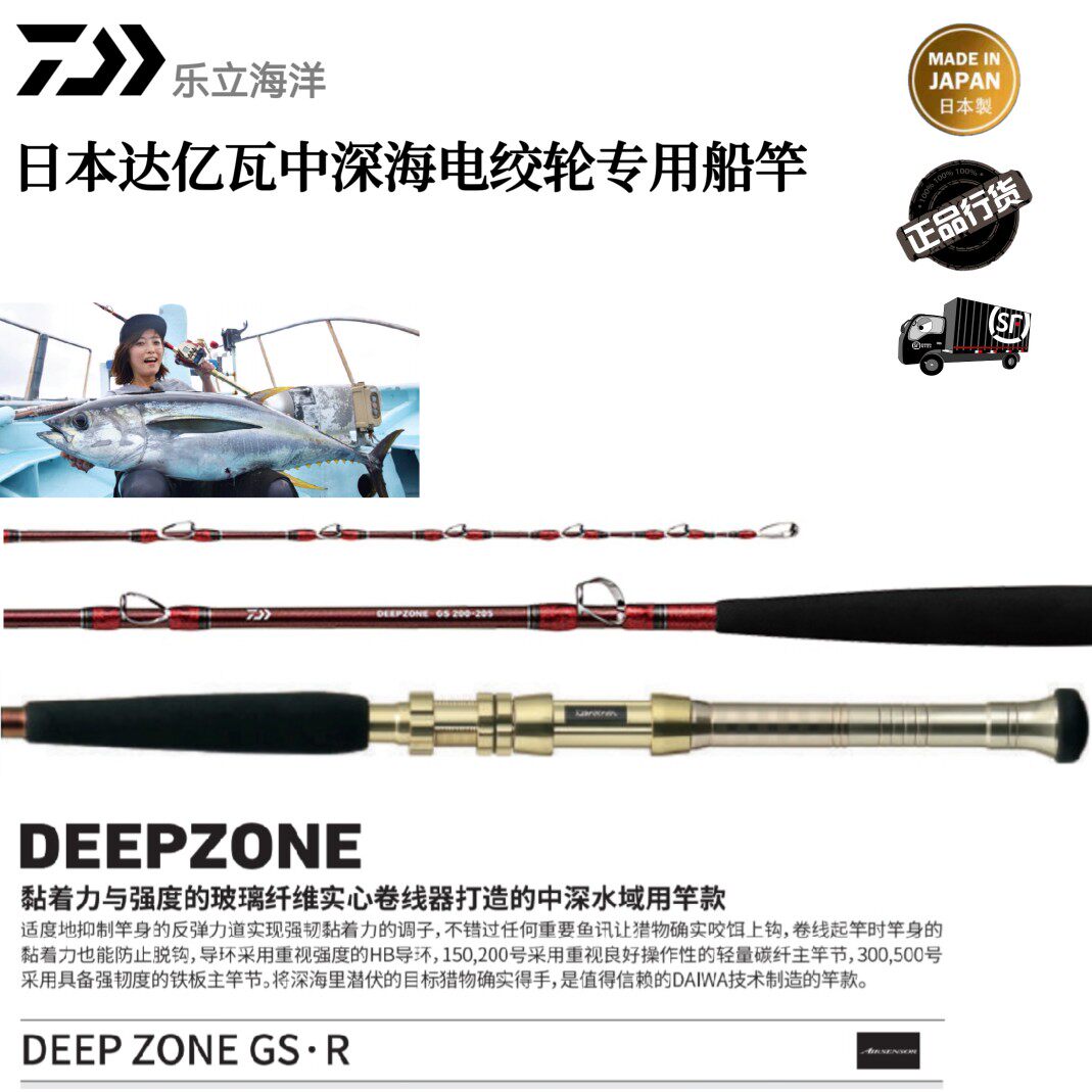 DEEP ZONE GS 300-205 船竿 ロッドケース付き DEEP ZONE GS 300-205 船竿 ロッドケース付き DEEP ZONE GS 300-205 船