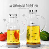 German quality glass kettle large capacity anti-leakage bottle vessel vessel vinegar canned housekitchen oil bottle