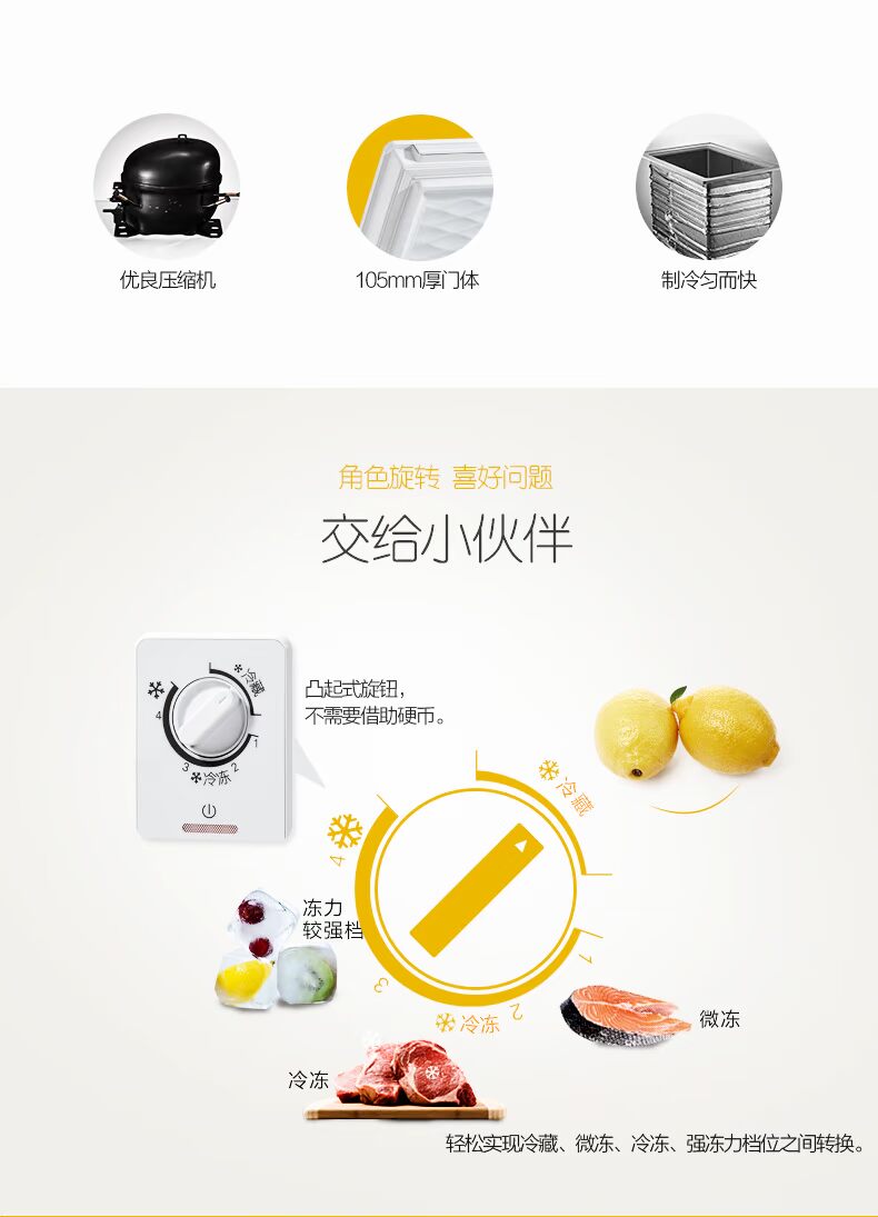 Tủ đông lạnh ngang / đẹp BD / BC-98KSV98 lít - Tủ đông tủ đông sanaky