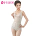 Tingmei body định hình mới corset sau sinh I phần điều chỉnh cơ thể cơ bụng giảm béo phù hợp với bộ đồ tách biệt Authentic áo bra 2 dây Corset hai mảnh